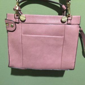 Pink/Brass Purse / Never used